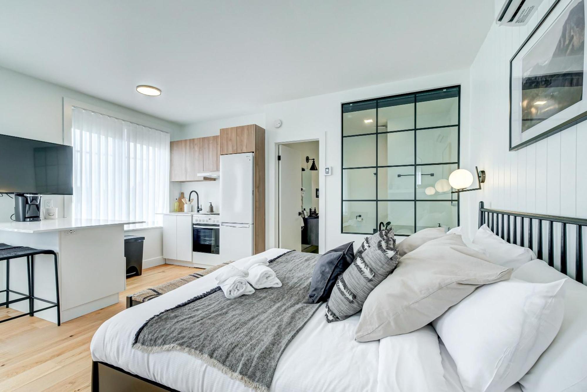 Les Lofts Du Lac Des Sables By Kasania แซ็ง-อากาท-เด-มง ภายนอก รูปภาพ